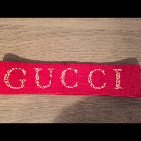 gucci red headband